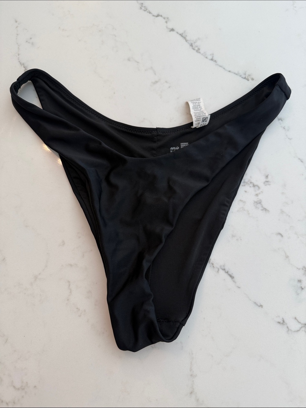 Aerie Black Bikini Bottom - Size Small